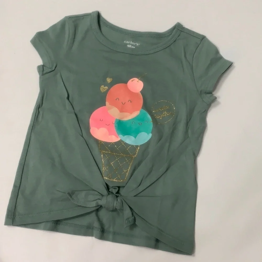 CARTER’S GREEN T- SHIRT 18 MONTHS